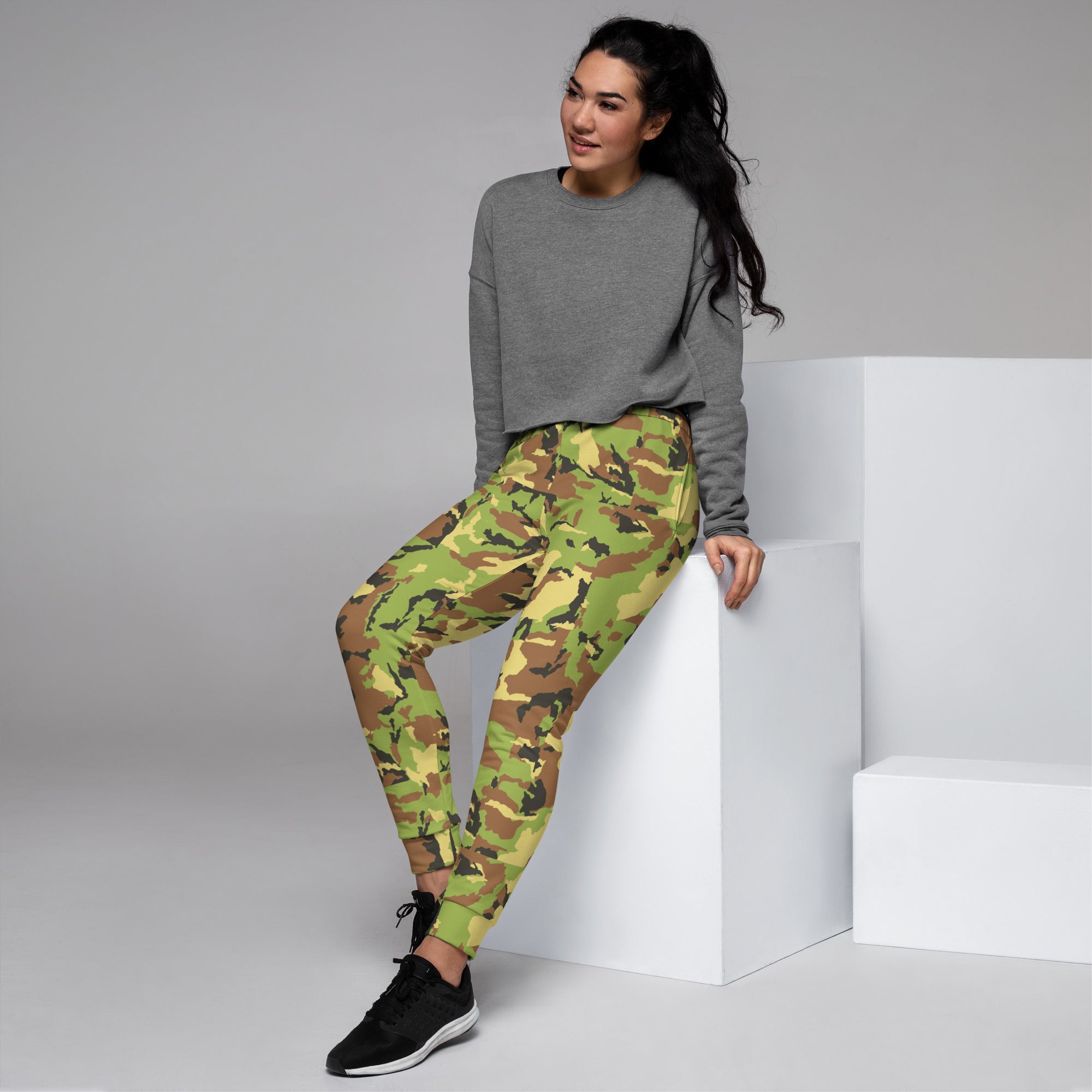 Green Camo Joggers